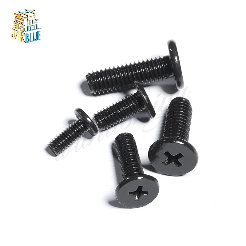 150/300pcs Cm 플랫 헤드 노트북 노트북 컴퓨터 나사 모바일 노트북 십자형 슬롯 크로스 매립 나사 키트