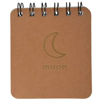 

New Fashion Notebook,Creative Notepad Business Diary Office Student Portable Notebook moon
