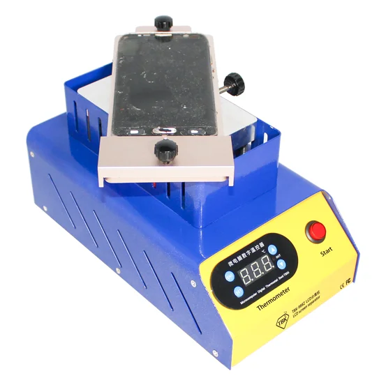 TBK-988Z 7 inch lcd screen separator Built-in double vacuum pump for iphone X samsung Curved screen S9 S10 separate machine