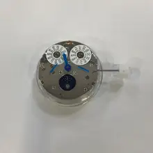 Часы Аксессуары для перемещения st10 движение Шесть pin календарь движение белый движение