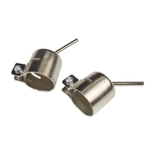 Металлическое круглое наклонное сопло, тайфун Стиль Универсальный Чип сварки используется сопло горячего воздуха, для моделей серии 850, легко работать