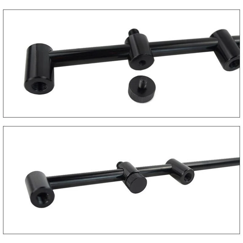 

Aluminium Alloy Fishing Rod Stand Holder Snag Bar Connector For Bite Alarm Fishing Supplies Bracket New