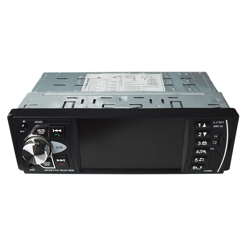 4022D 4.1 Inch 1 Din Car Radio Auto Audio Stereo Autoradio Bluetooth Usb Steering Wheel Remote Control