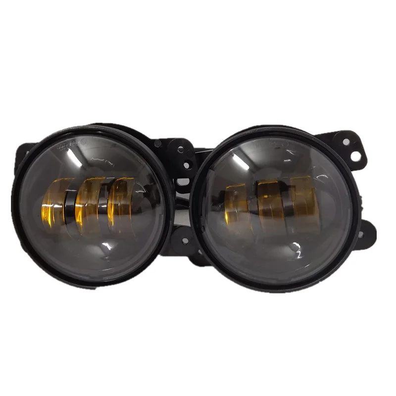 4inch led fog light with amber yellow2123