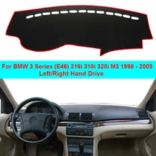 Крышка приборной панели автомобиля солнцезащитный козырек от солнца для BMW 3 серии(E46) 316i 318i 320i M3 1998 1999 2000 2001 2002 2003 2004 2005 тире коврик ковер