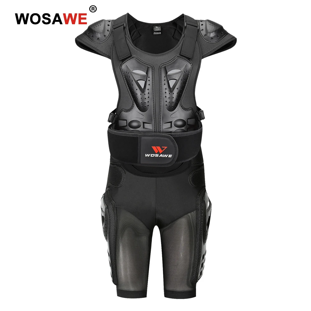 Комплект защитных набедренных суставов для мотоцикла WOSAWE бронированная защита