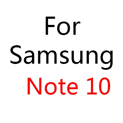 For Note 10 1000 шт/партия BRSUANG Lite Armor гибридный защитный чехол с магнитным кольцом для телефона samsung S10 Lite S10 S9 S8 Plus Note - Цвет: For Note 10