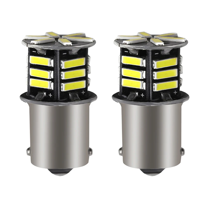 Светодиодная лампа Canbus 21SMD 1156 P21w 2 шт. стоп-сигнала 7020 для указателей