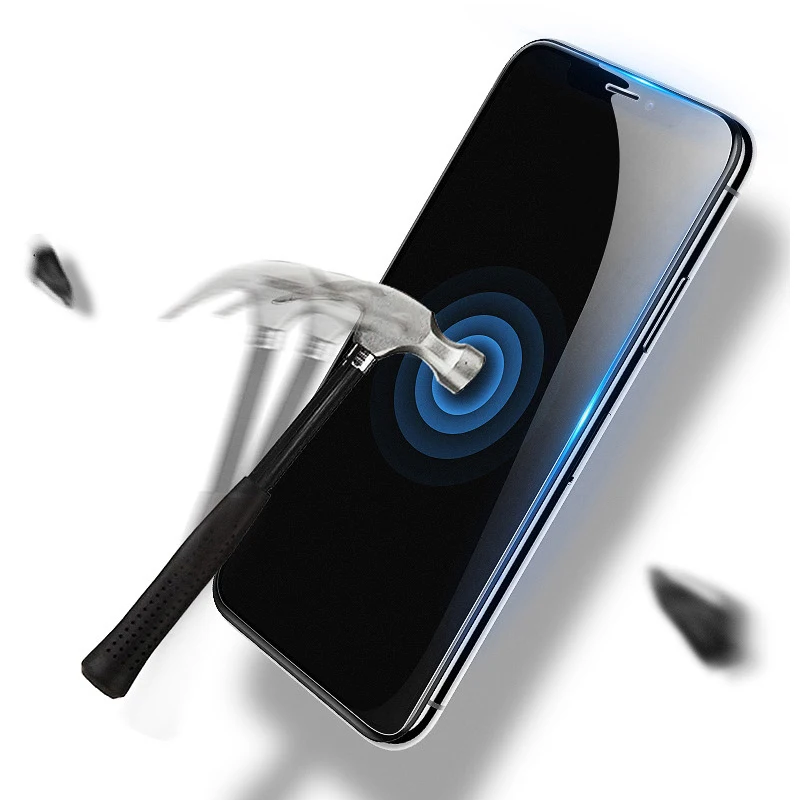 3 шт закаленное стекло для iPhone X XS MAX XR 5 5S SE Защитная пленка для экрана для iPhone 6 6s 7 8 Plus X 11 Pro защита стекла