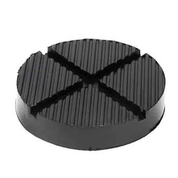 

Car Cross Slotted Frame Rail Floor Jack Rubber Pad Universal For Weld Supplies