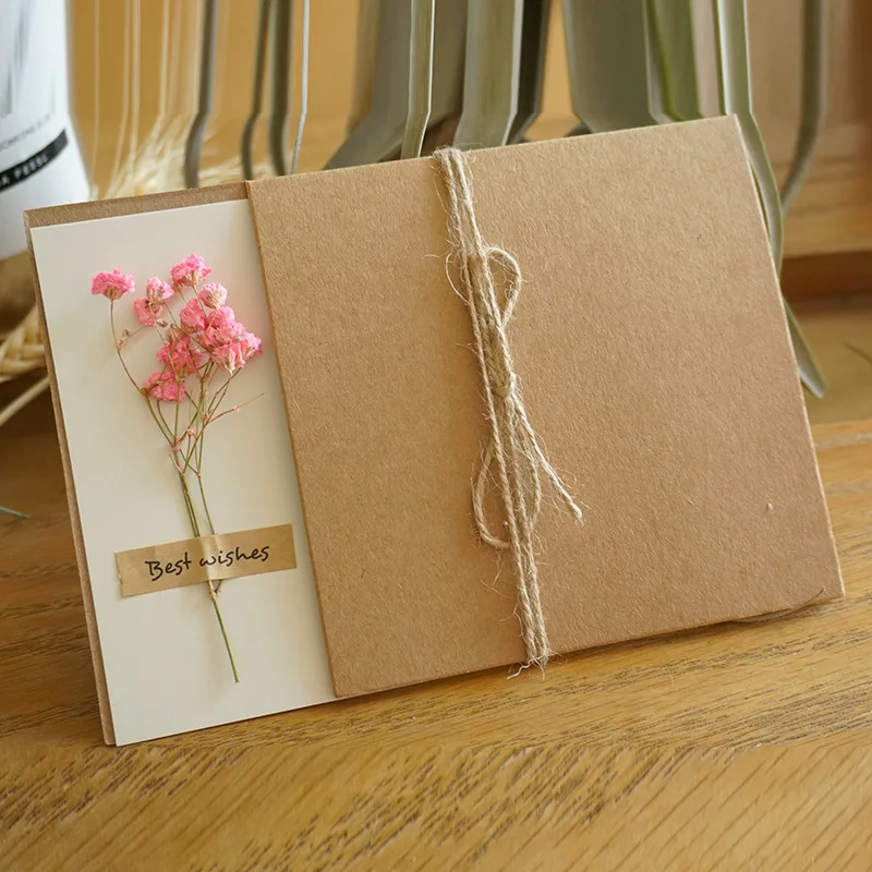 

5pcs Artificial Flower Card Wedding Invitations Birthday Card Party Acrylic Invitations Invitaciones Para Graduacion