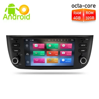 

Octa Core Android 9.0 Car Radio GPS Navigation Multimedia Stereo For Fiat Grande Punto Linea 2012-2017 Auto RDS Audio Headunit