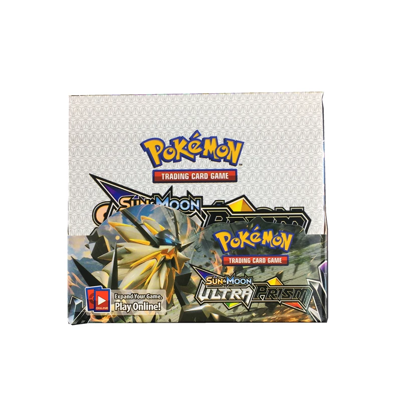 25-324 шт. Tag Team Pokemones GX EX мега Торговые Карты игровой набор английские карточки игрушки для детей подарок высокое качество - Цвет: 324 ultra prism