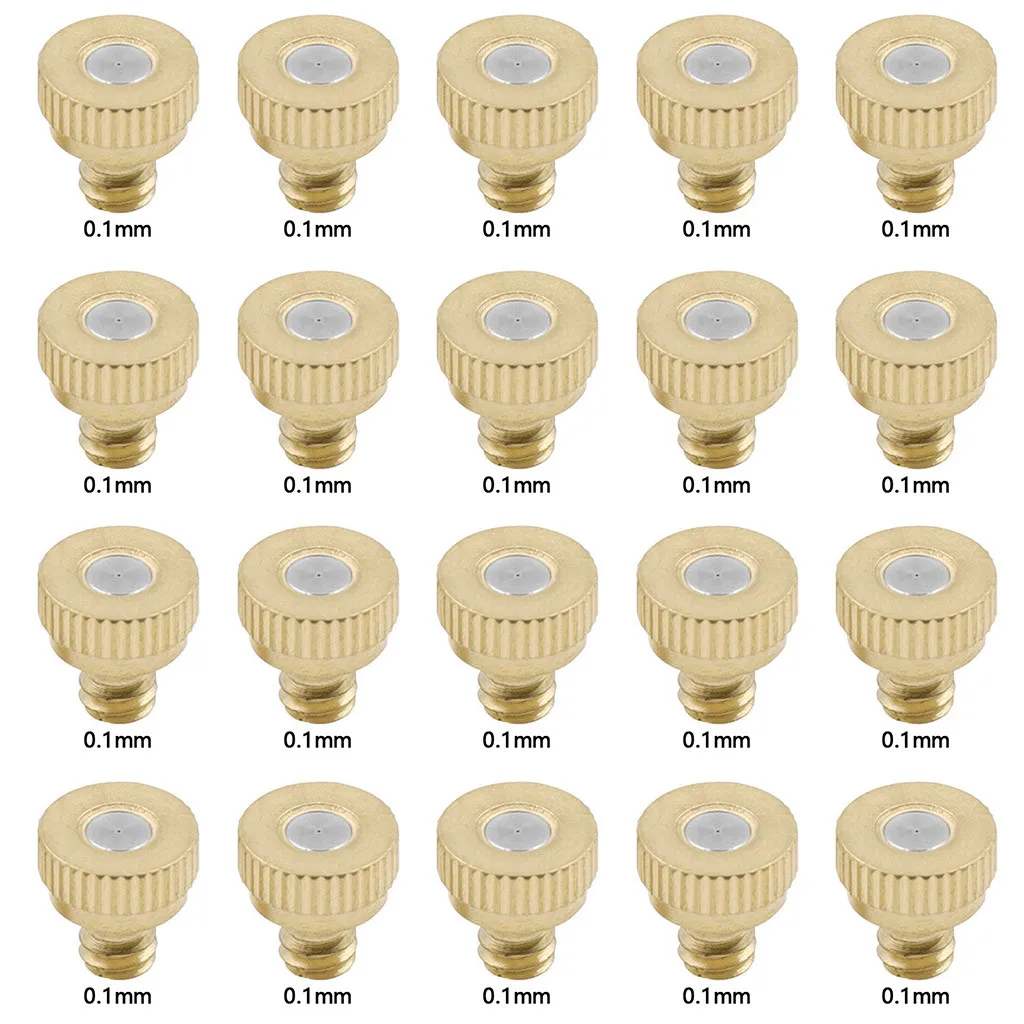 20 шт. латунные садовые насадки для системы охлаждения|Опрыскиватели| |