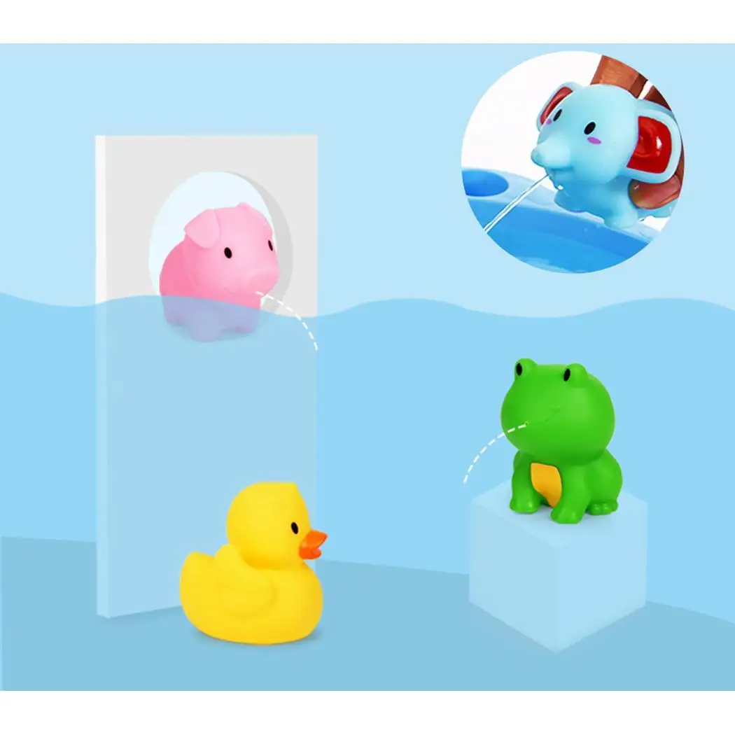 Baby Bath Water Toys Floating Animal Toys Casual Children Shower Toy It's great gift to your child