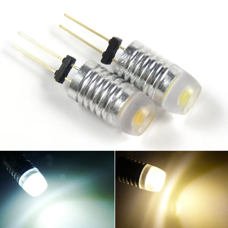 

G4 1.5W Car High-Power LED Reading Lamp Cob 1LED Crystal Lamp with Lens White/Warm White
