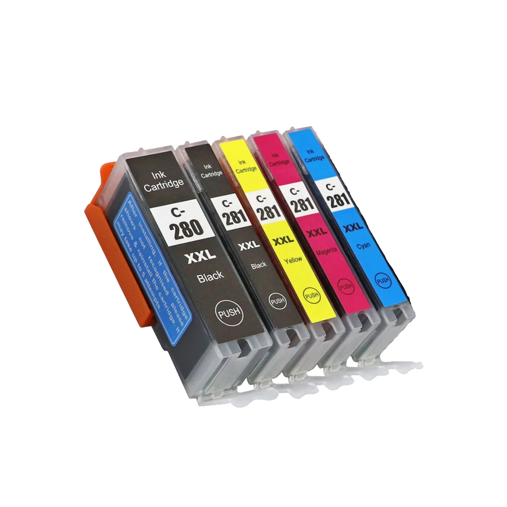 Compatible Ink Cartridge Pgi280 Pgi 280 Cli 281 Replacement For Canon Pixma Tr75 Tr85 Ts61 Ts81 Ts91 Ts62 Ts Ink Cartridges Aliexpress