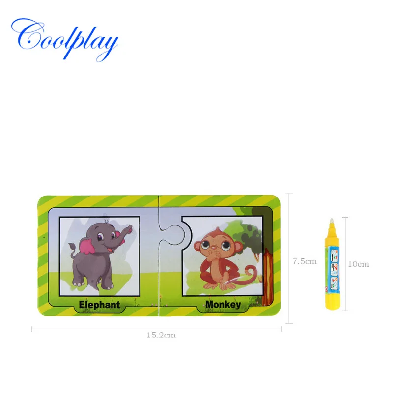 

Children'S Educational Environmentally Friendly Landscape Painting Card Graffiti Painted Magic Water Explicit Drawing Board Hot