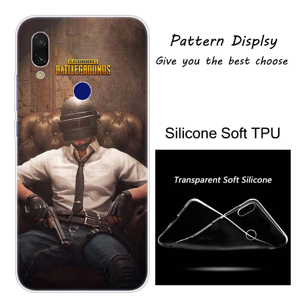 010 Горячие PUBG игры мягкий силиконовый чехол для Xiaomi Redmi K20 Pro 8 8A 7 7A 6 6A 5 Plus S2 Note 8 iPhone 7 6 Plus 5 iPad Pro 4 4X Модный чехол с принтом" - Цвет: 010