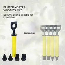 Высококачественный материал, штопор, известь, насос цементный раствор, раствор, распылитель, аппликатор, инструмент для наполнения, с 4 насадками