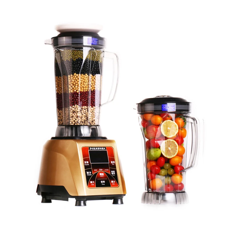 Xeoleo Commercial Blender 4L Heavy Duty Blender Mixer 3000W Soybean Milk Machine Ice Blender Make Nut/Smoothie/Fruit/Soybean