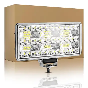 

9inch 66LEDs Work Light 66W Combo Led Light Bars Spot Flood Beam for Engineering Vehicle Car Offroad Boat Car Lights Dropship