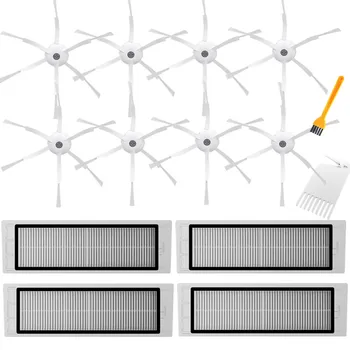 

4Pcs Filters + 8Pcs Side Brushes + 1Pcs Yellow Brush + 1Pcs White Brush for Xiaomi 1/1S/Stone/Xiaowa Vacuum Cleaner Parts Acces