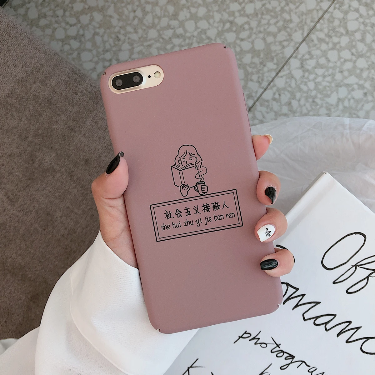 

Word Message Socialism Socialist Successor Case For iphone 6 6S 7 8 Plus X XR XS Max Cover Ip 6plus 7plus 8plus XsMax Hard Cases