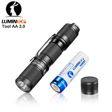 Lumintop ferramenta aa 2.0 mini lanterna suporte 14500/aa 127 metros 650 lumens 4 saídas com memória com estroboscópio edc bolso tocha