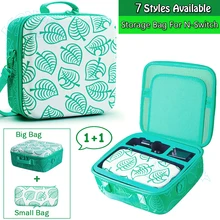 2021Newest Cute Storage Bag Animal Crossing Series NS Carrying Case Cover Portable Pouch Suitcase for Nintendo Switch Console