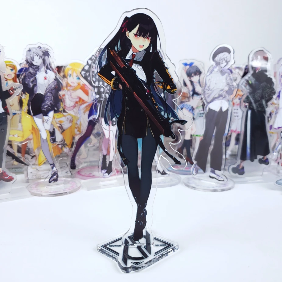 Япония Аниме Девушки frontline Косплей двойная акриловая сторона подставка фигура