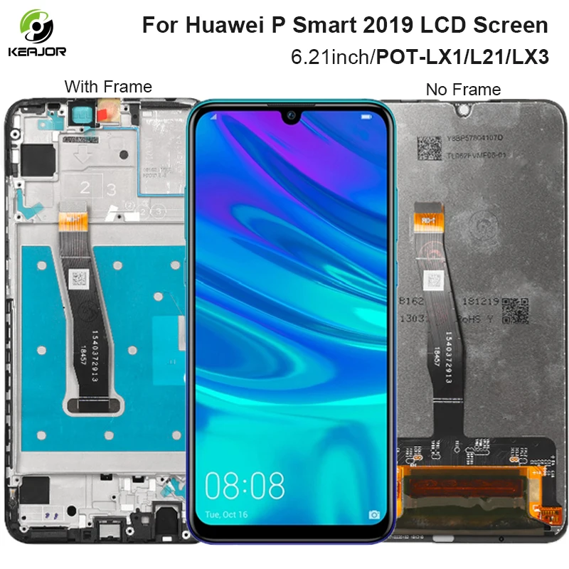 

Display For Huawei P Smart 2019 LCD Display Touch Screen Replacement Parts For Huawei P Smart 2019 POT-LX1,LX21,LX3 LCD Screen