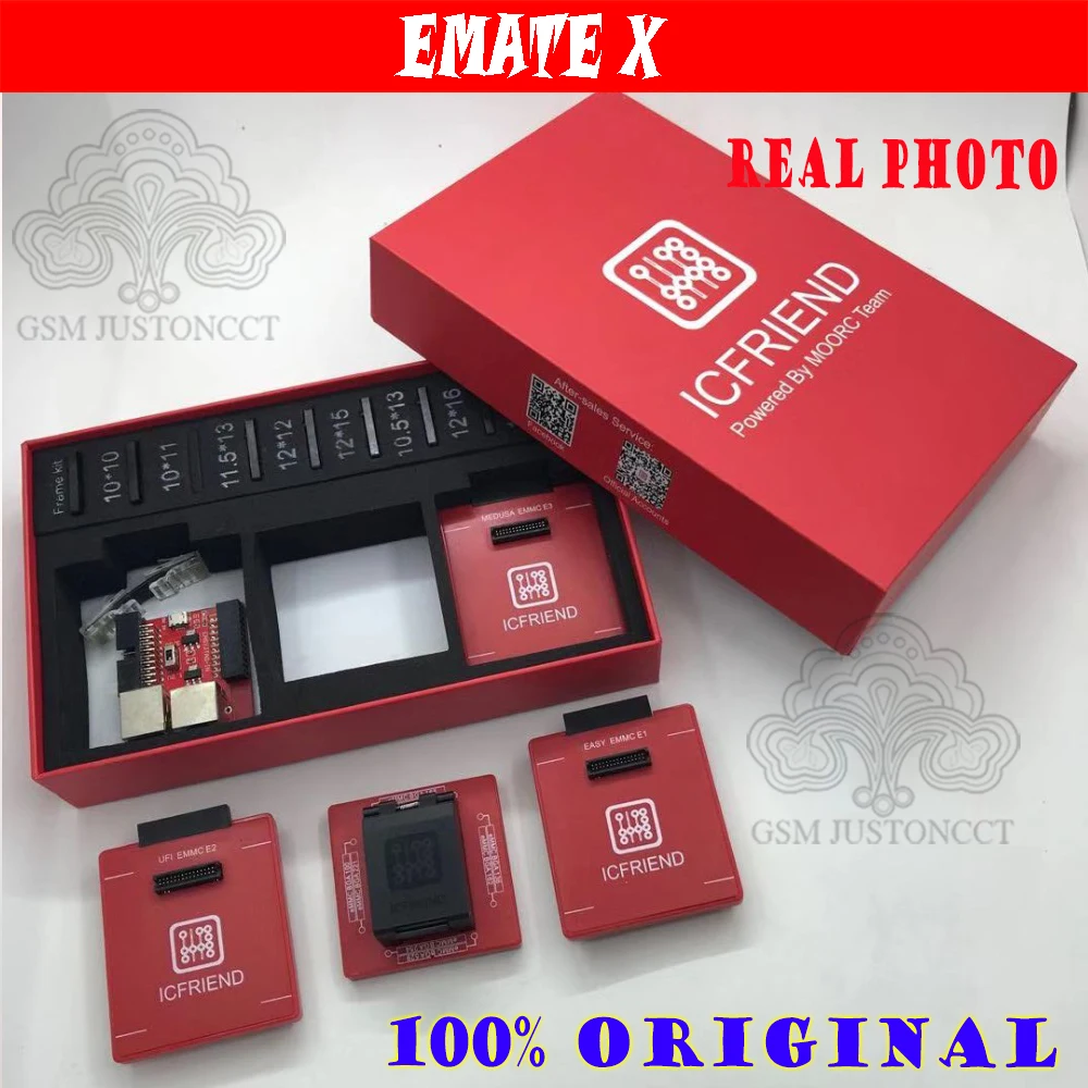 Gsmjustoncct 2020 MOORC icfriend / emate x E MATE PRO BOX EMMC BGA 13 в 1 поддержка 100 136 | Мобильные телефоны и