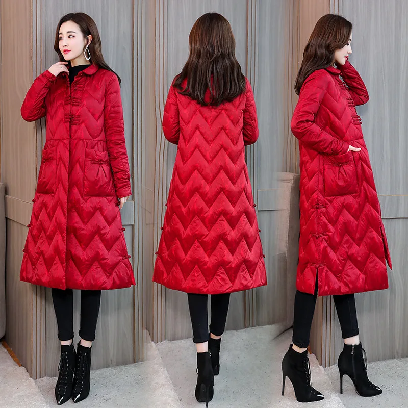 

Women's Fashion Edition Cotton Elegant Western Style Ethnic-Style 2019 Autumn New Ytqj5983 Korean