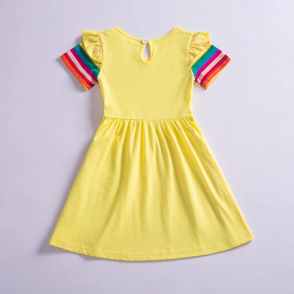 Girl short-sleeved Unicorn Dress