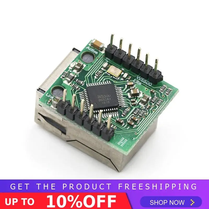 Умная электроника USR-ES1 W5500 чип SPI в LAN/Ethernet конвертер TCP/IP мод
