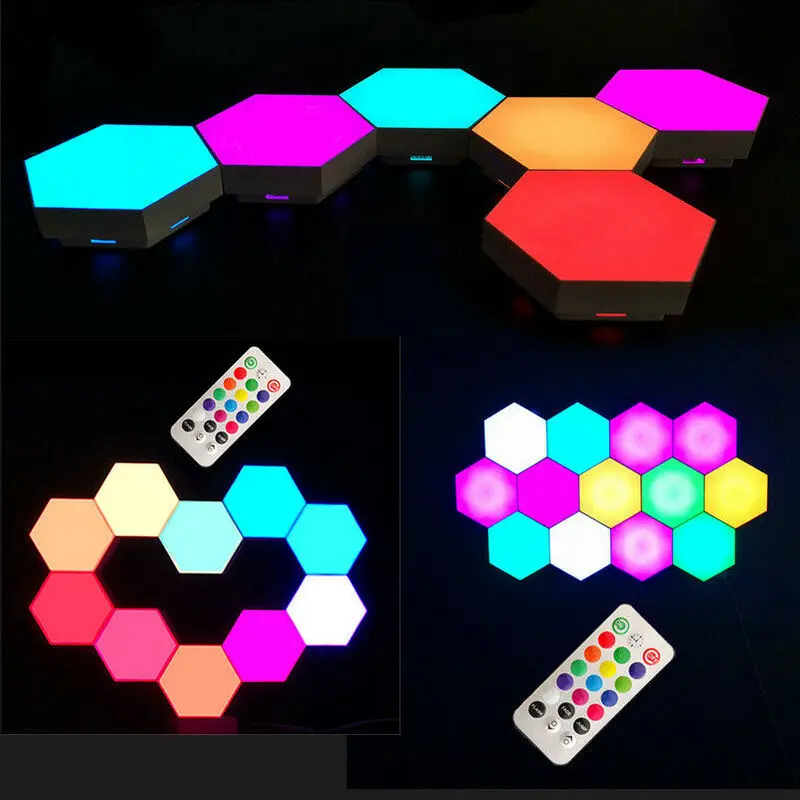 Remote controlled Usb powered Touch sensitive Led Lighting Quantum Wall