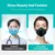 Kn95 Fish Shape FFP2Mask fpp2mask Сертификат CE Black Masks Filter Mask fpp2 Mascarillas ffp2 Homologadas españa ffp2mascarilla