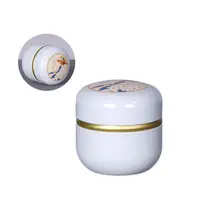 Мини жестяная коробка для хранения чая кофе конфет круглый чехол для свадебной вечеринки