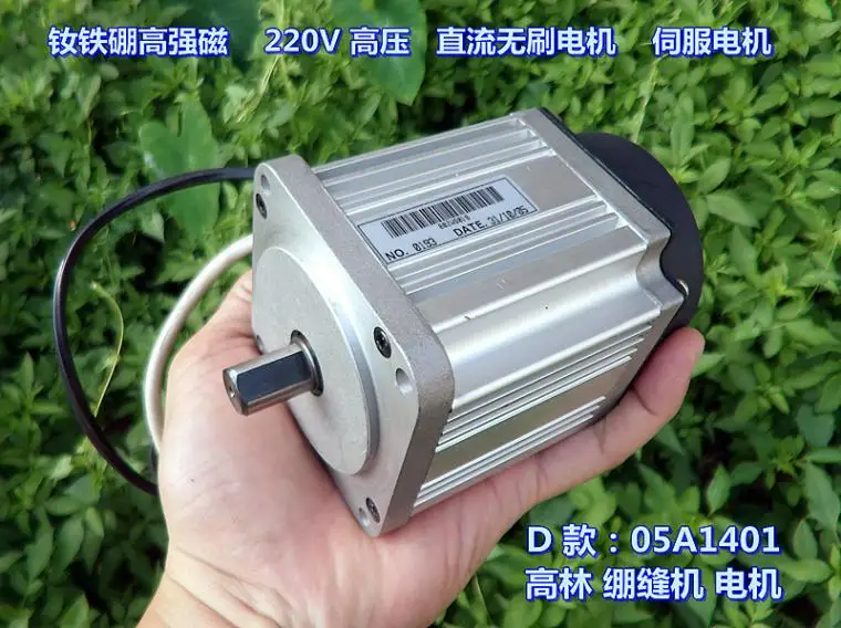 220V DC резистор высокое напряжение высокая NdFeB магнитный бесщеточный мотор сервоприводах(Джек трамвай) мотор
