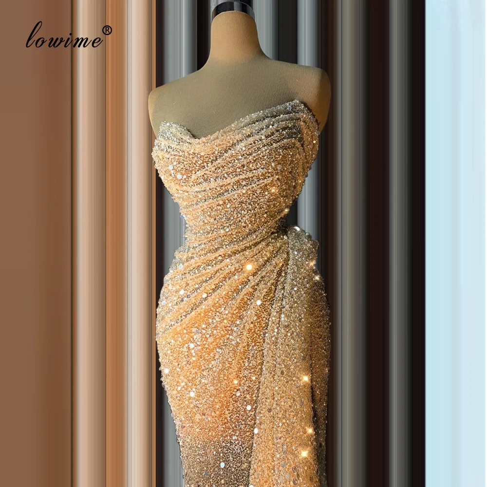 champagne sequin cocktail dress