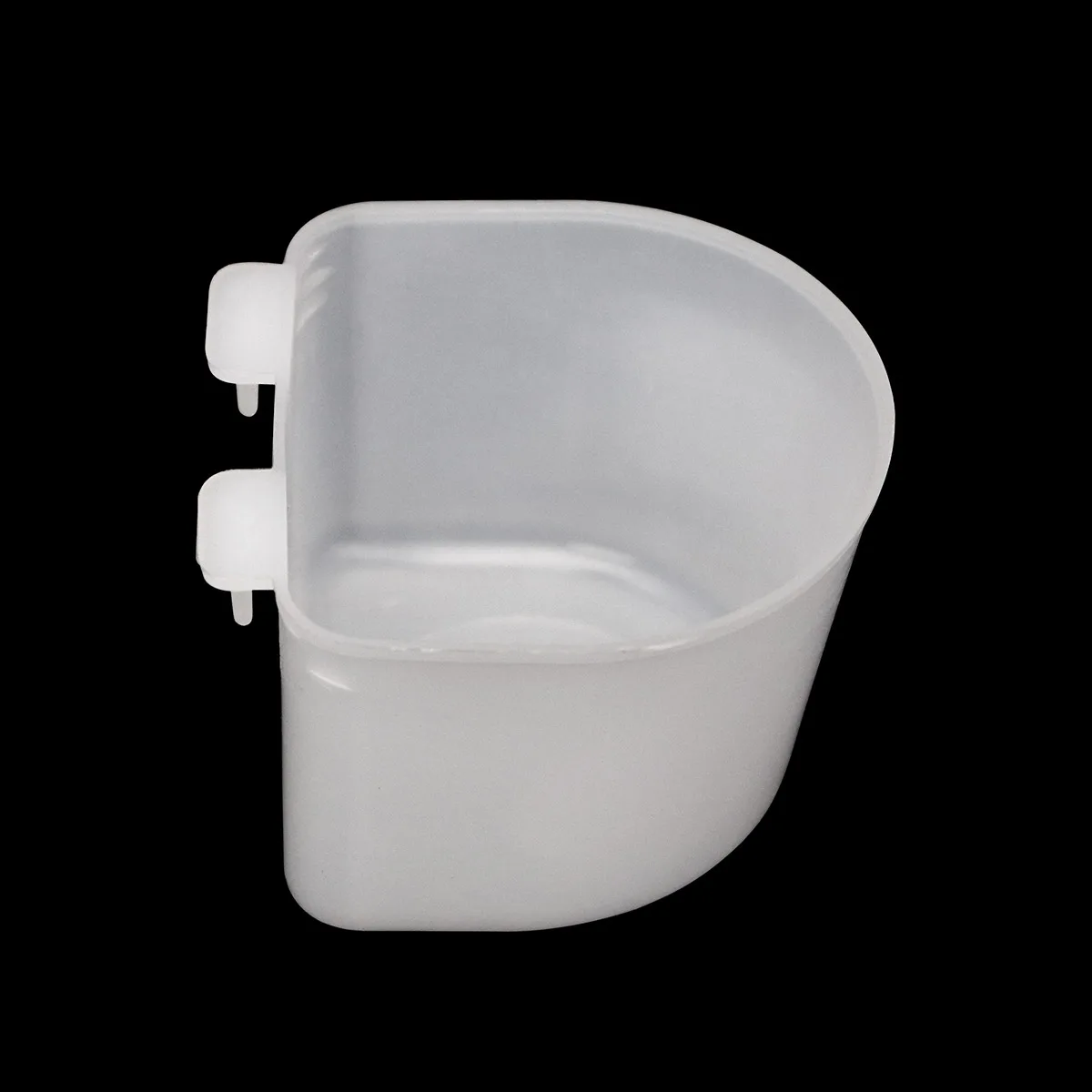 Bird Feeder Quail Parrot Feed Water Bowl Drinker Practical Water Food Cup 12Pcs For Small Bird Clip