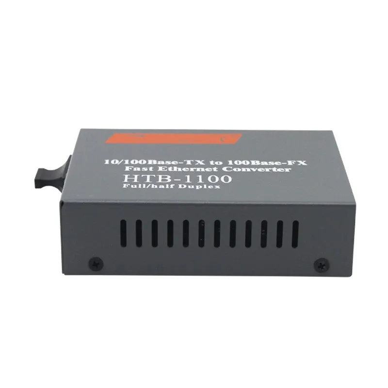 100MFiber оптический медиаконвертер HTB-1100 гигабитный многорежимный Дуплекс Волоконно-оптический трансивер SC порт