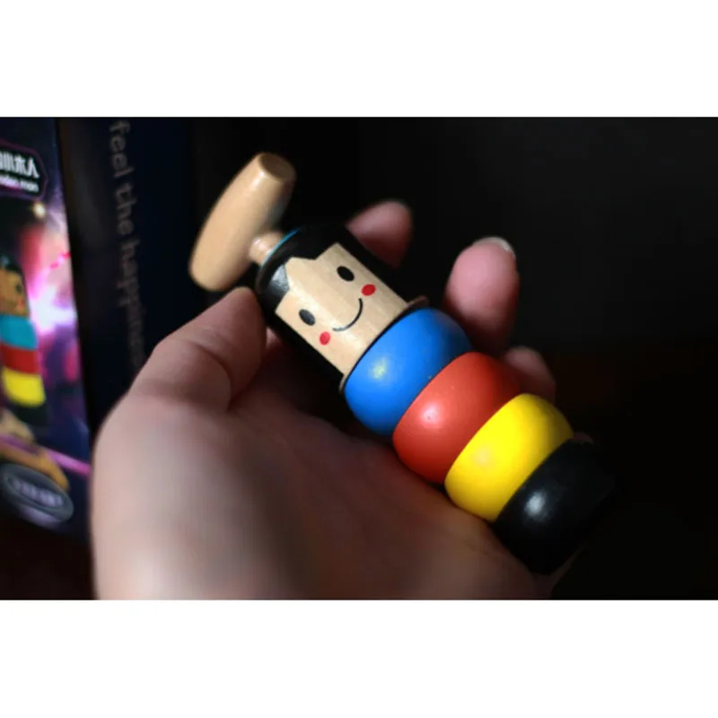 

Immortal Daruma Small A Wooden Man Magic Tricks Close Up Street Stage Magic Props Comedy Mentalism Fun Toy Drop Shipping