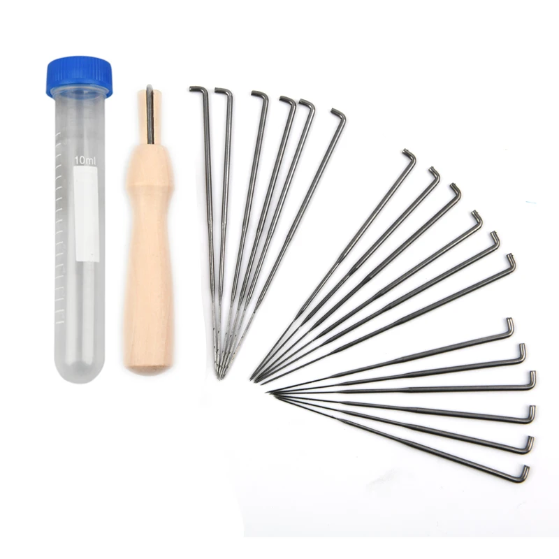 20pcs/set Sewing Needles 3 Sizes Felting Artesanato Wool Felt Pocked
