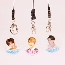 Wannaone сопутствующие товары лай Те Гуань Лин имбирь Daniel масла в зыбучие пески тренд Подарочный Брелок-подвеска 003