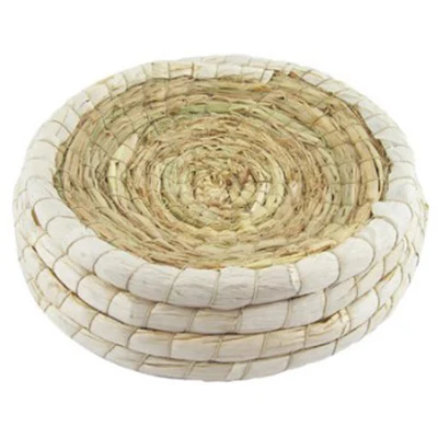 bird grass nest-4 Голубь теплое инкубационное соломенное гнездо натуральные материалы кролик гнездо соломенное гнездо для цыпленок Sturnus Cineraceus для питомца магазина фермы - Цвет: bird grass nest-4