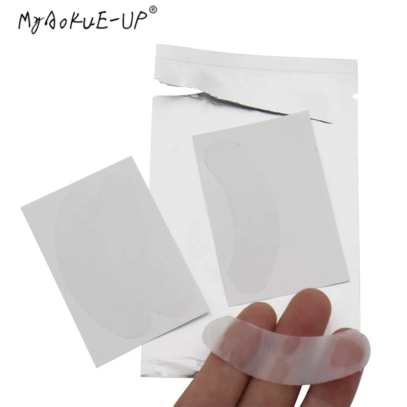 

20packs Super Thin Patches For Eyelash Extension Lint Free Under Gel Eye Pads Eyelashes Eye Tips Sticker Wraps Make Up Tools