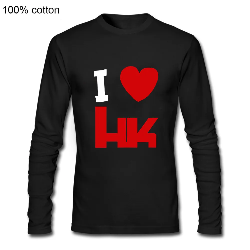 Ко Дню Святого Валентина HK логотип с надписью I Love Хеклер Кох огнестрельного