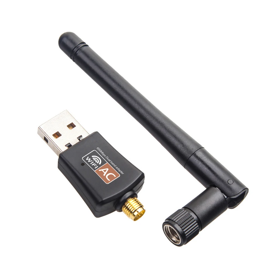 600 м беспроводной USB WiFi адаптер Сетевая карта Wifi приемник 2 4G/5G двухдиапазонные